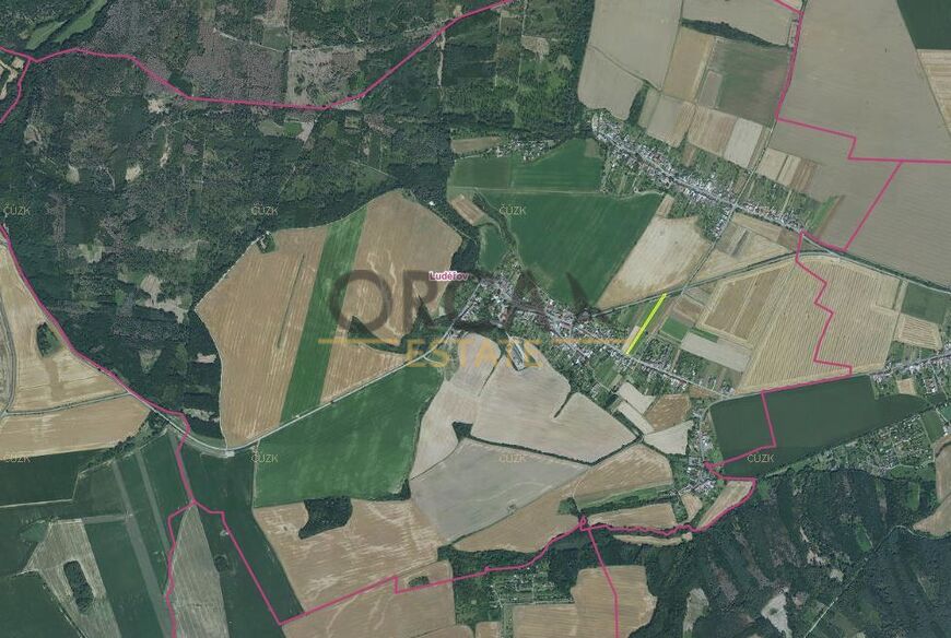 0,2 ha pozemků v k.ú. Ludéřov