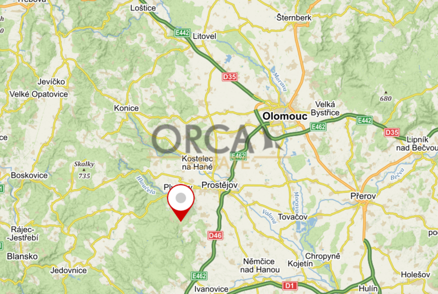 0,3 ha pozemku v k.ú. Křenůvky