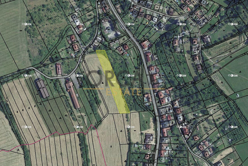 0,4 ha pozemkku v k.ú. Košíky