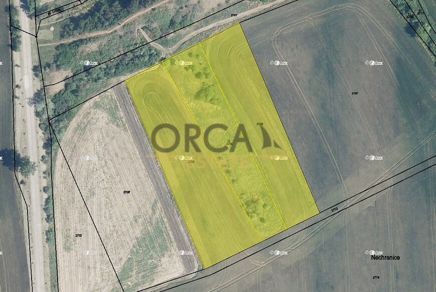 1,2 ha pozemků v k.ú. Březno u Chomutova