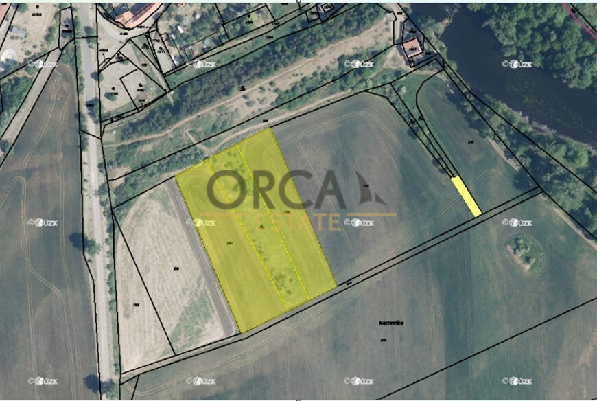 1,2 ha pozemků v k.ú. Březno u Chomutova