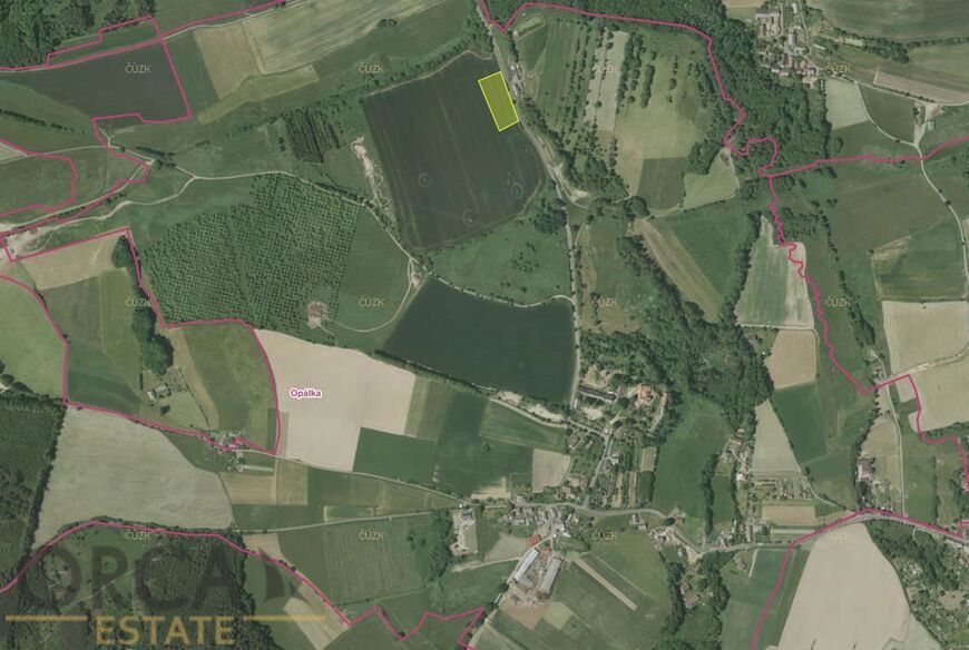 Prodej 0,6 ha zajímavého pozemku v k.ú. Opálka
