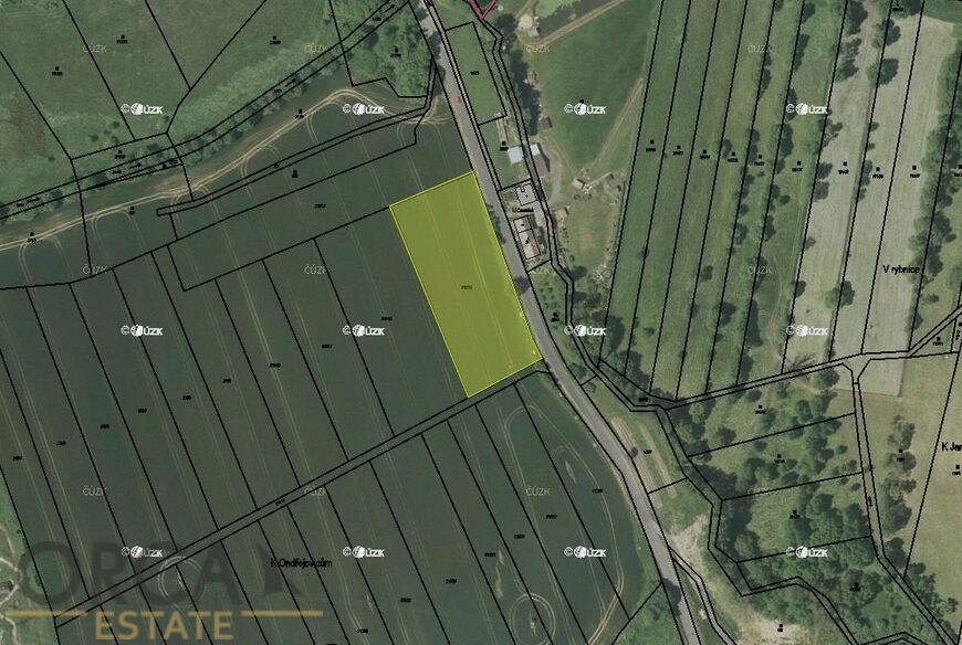 Prodej 0,6 ha zajímavého pozemku v k.ú. Opálka