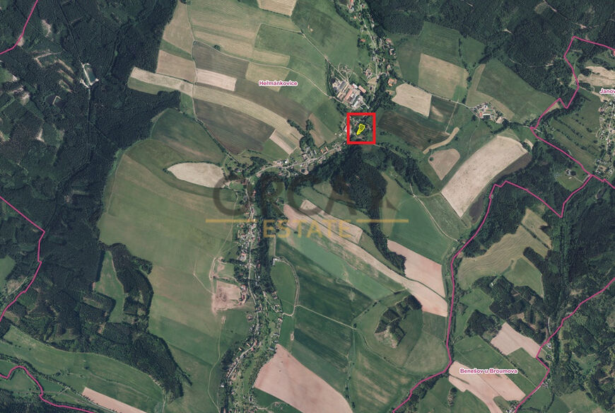 0,13 ha ostatní plochy v k.ú. Heřmánkovice