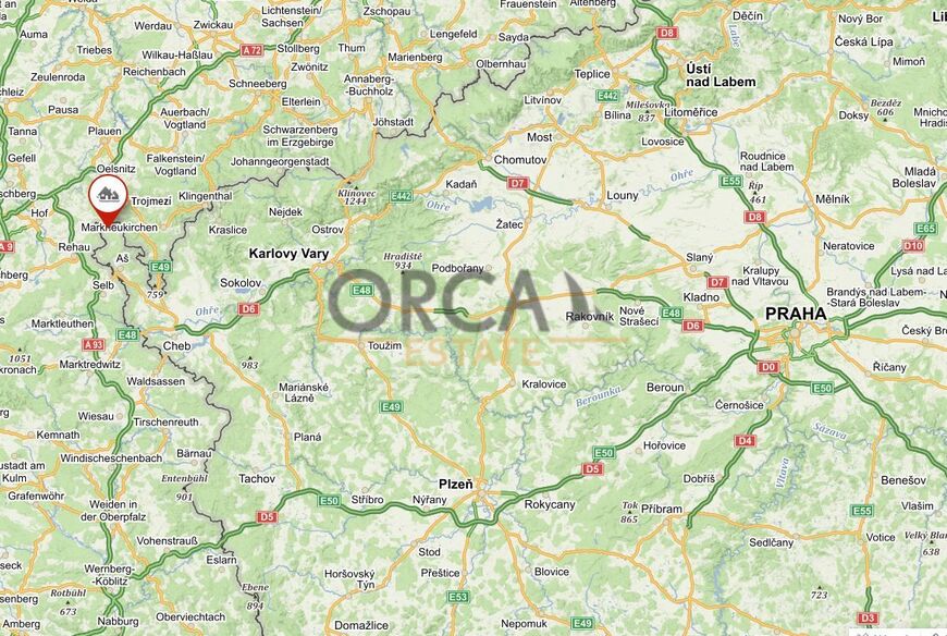 Prodej zastavitelného pozemku 1419 m2 v k. ú. Trojmezí