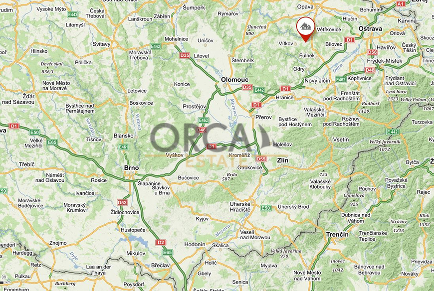 Trvalý travní porost v k. ú. Větřkovice u Vítkova