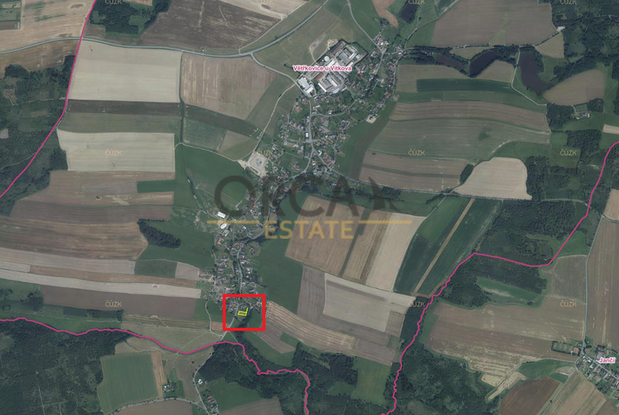 Trvalý travní porost v k. ú. Větřkovice u Vítkova