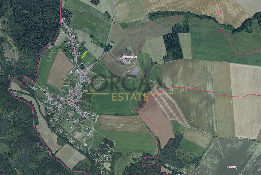 Prodej podílu na pozemku 466 m2 v k. ú. Prostějovičky