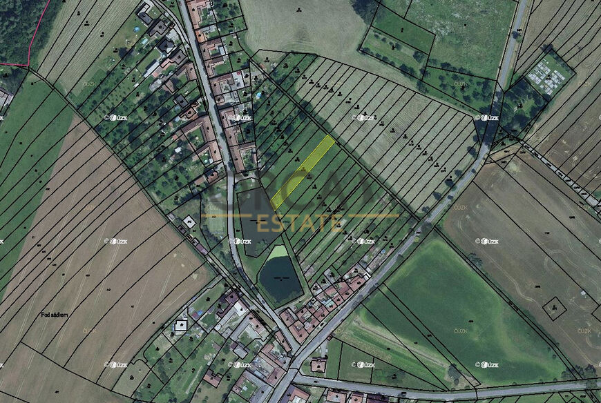 Prodej podílu na pozemku 466 m2 v k. ú. Prostějovičky