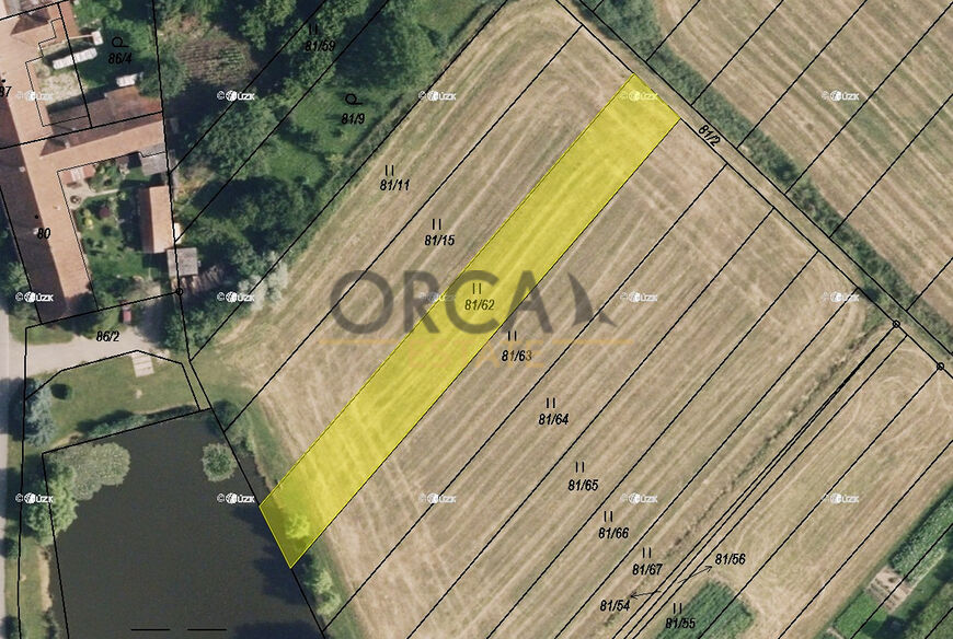 Prodej podílu na pozemku 466 m2 v k. ú. Prostějovičky