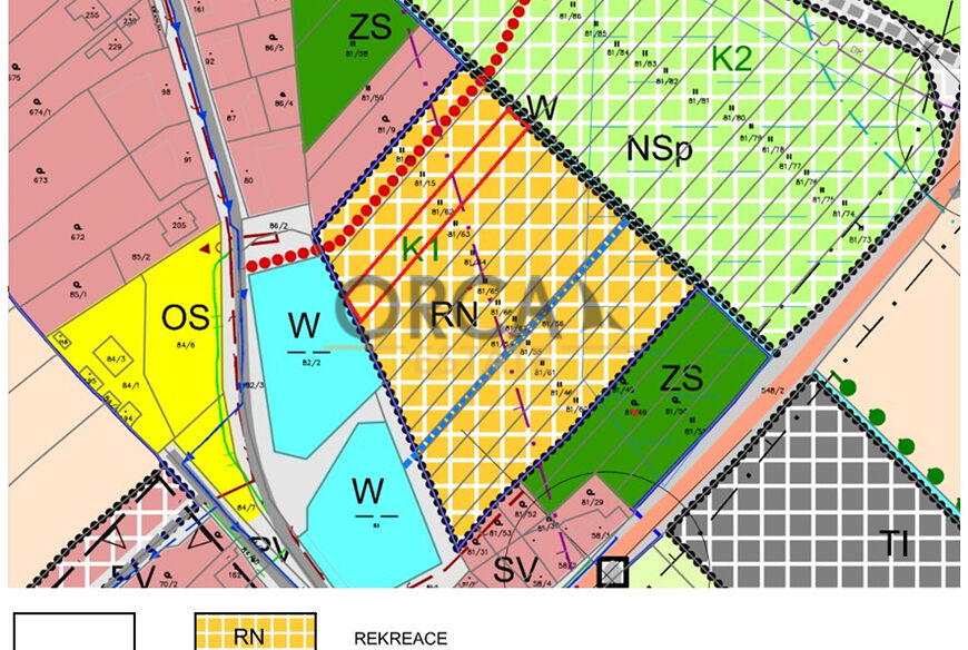 Prodej podílu na pozemku 466 m2 v k. ú. Prostějovičky