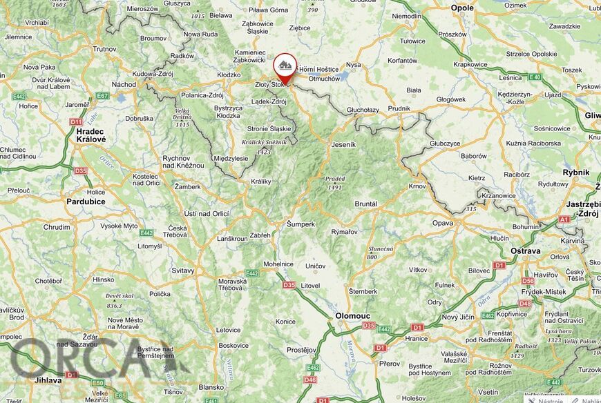 Prodej investičního pozemku 1559 m2 v k.ú. Horní Hoštice