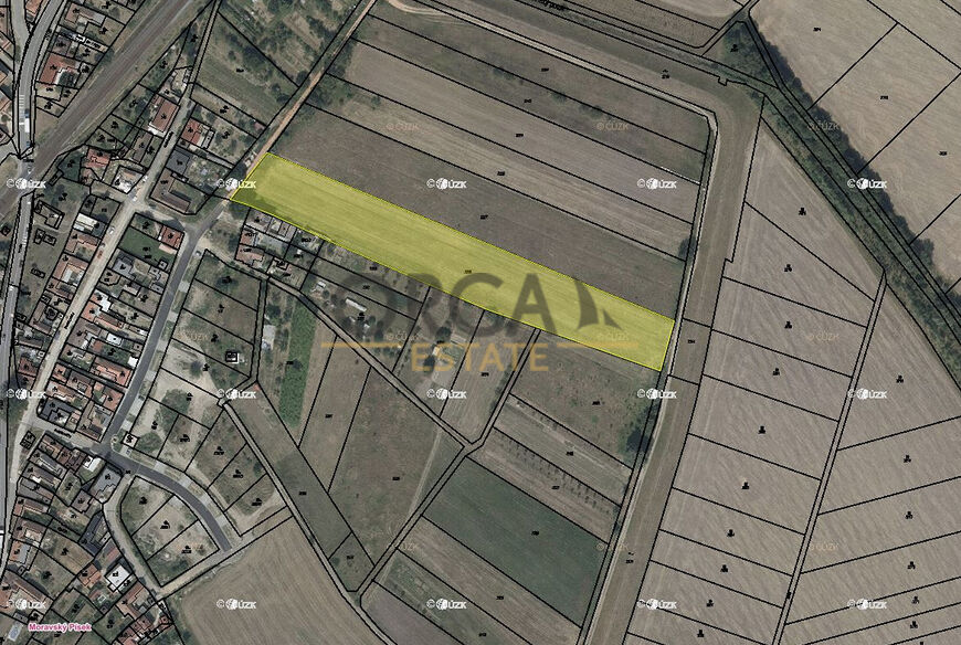 Exkluzivně 0,2 ha pozemku v k.ú. Moravský Písek