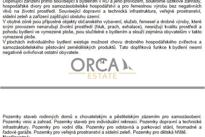 Prodej pozemku v k.ú. Vřesovice u Prostějova o výměře 1660 m2