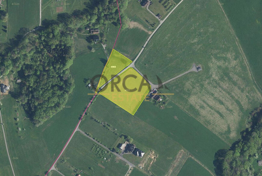 0,4 ha pozemků v k.ú. Koňákov