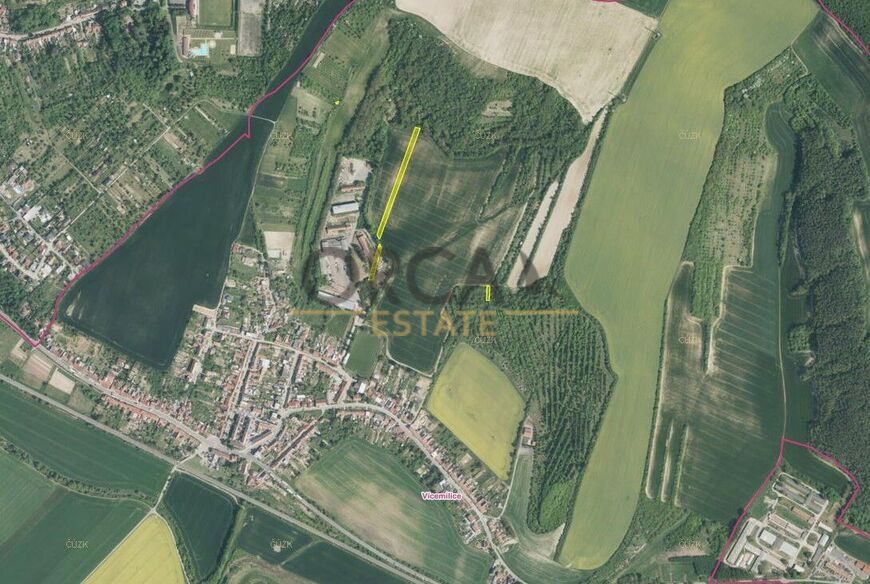 Prodej pozemků v k.ú. Vícemilice