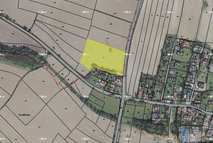 Prodej podílu 3367 m2 na zajímavém investičním pozemku v k. ú. Nedvězí u Říčan