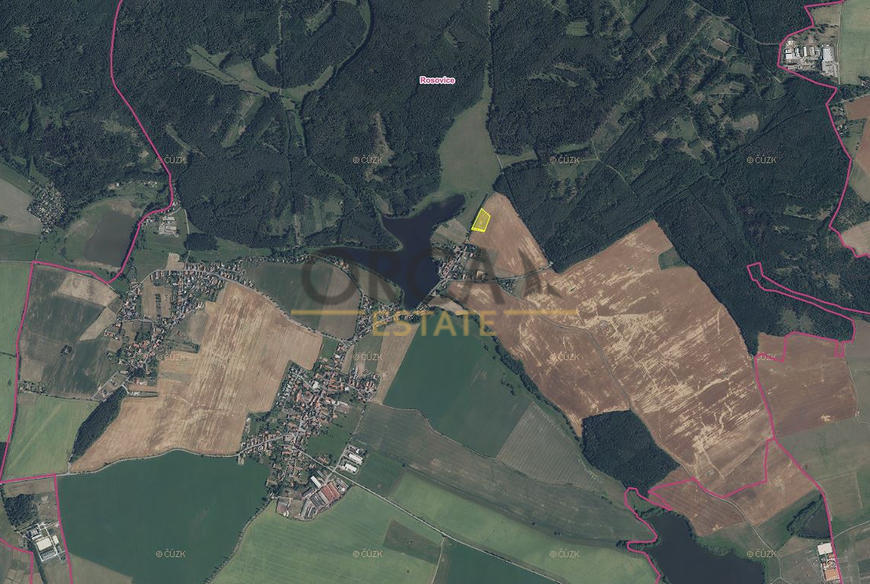 0,18 ha pozemku v k.ú. Rosovice