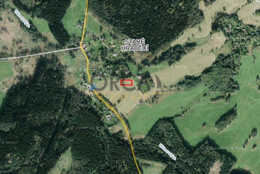 Pozemek v k.ú. Staré Hraběcí