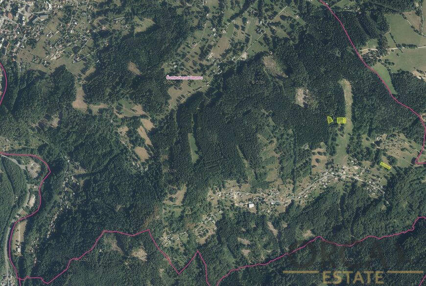 Prodej pozemků 2920 m2 v k.ú. Šumburk nad Desnou