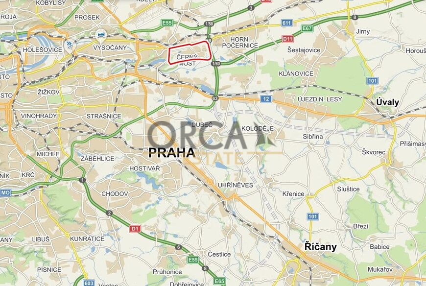 0,1 ha pozemku v k.ú. Černý Most