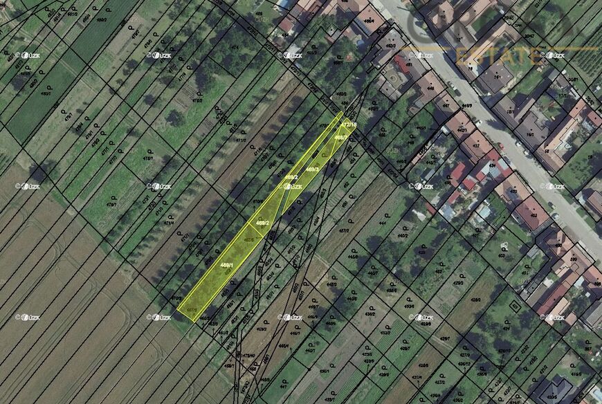 Spoluvlastnický podíl na pozemcích v k.ú. Starý Poddvorov