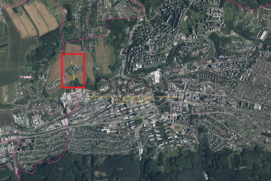 Prodej 0,2 ha pozemků v k.ú. Zlín