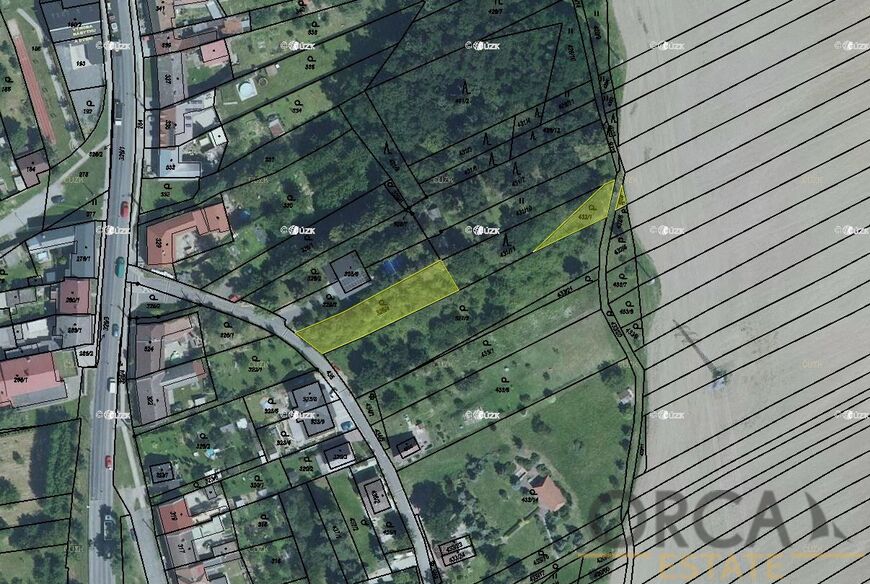 Zahrada v k.ú. Krčmaň v podílovém spoluvlastnictví