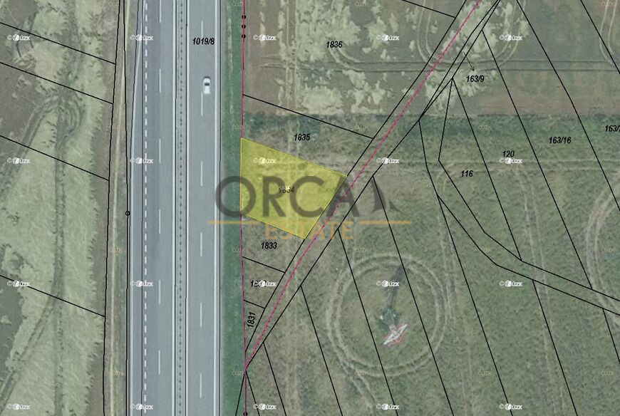 Pozemek v k.ú. Otaslavice