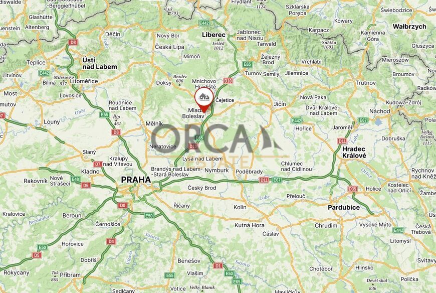 0,1 ha pozemků v k.ú. Čejetice u Mladé Boleslavi