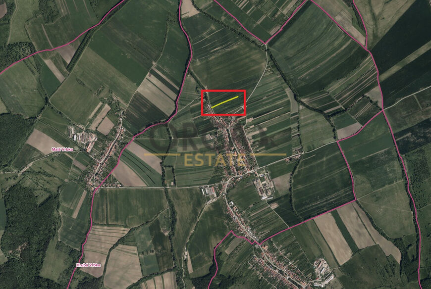 0,2 ha pozemku v k.ú. Hrubá Vrbka