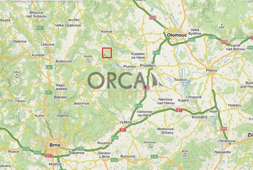 Prodej 1/2 podílu na pozemcích v k. ú. Seč u Lipové