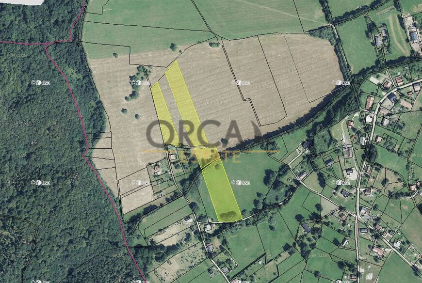 Prodej spoluvlastnického podílu 0,8 ha na pozemcích v k.ú. Bobr