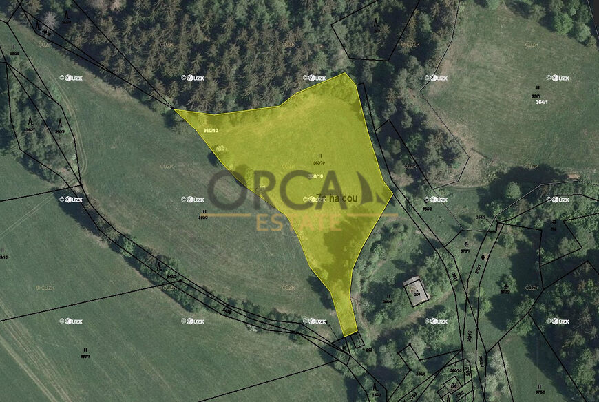 0,3 ha pozemku v k.ú. Strážkovice v Podkrkonoší