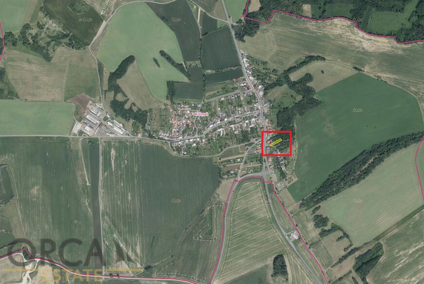 Prodej spoluvlastnického podílu na zahradě v k.ú. Krčmaň