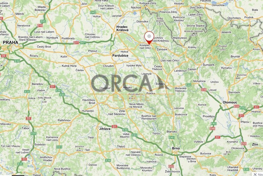 Prodej investičních pozemků 2841 m2 v k.ú. Doudleby nad Orlicí