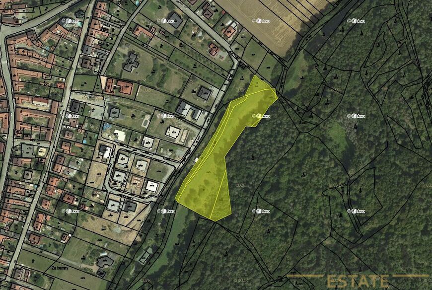 Prodej louky 8 736 m2 v k.ú. Lhota Rapotina