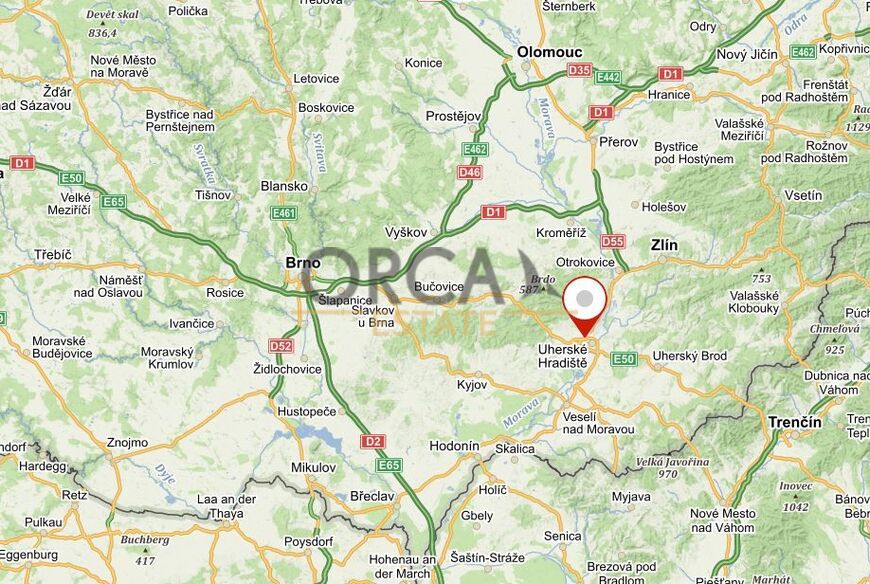 Prodej pozemku v podílovém spoluvlastnictví 2424 m2 v k.ú. Staré Město u Uherského Hradiště