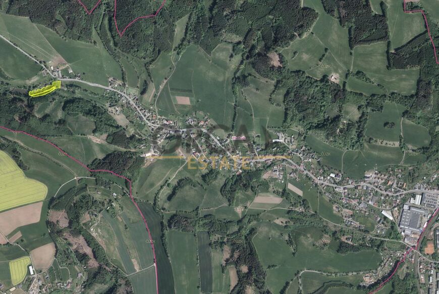 0,2 ha pozemků v k.ú. Zbečník