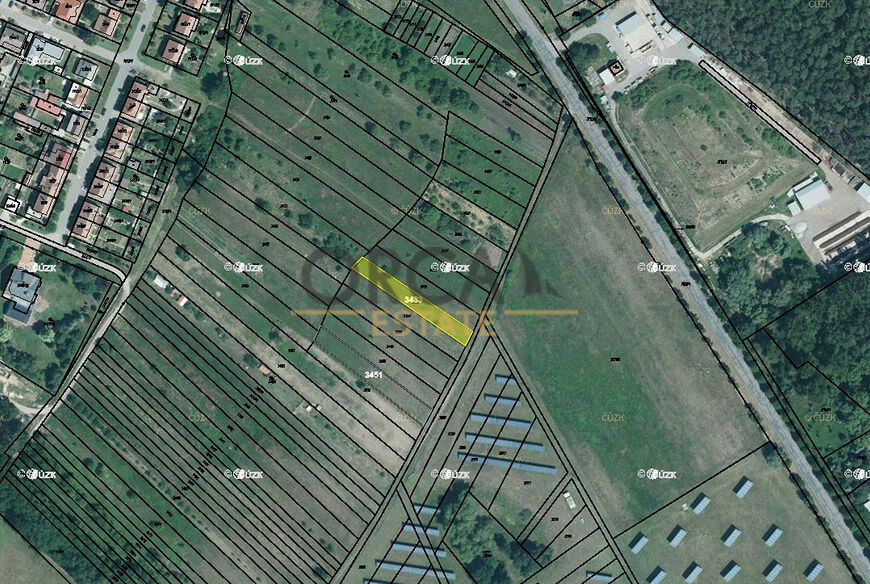 Prodej pozemku 827 m2 v k.ú. Ratíškovice