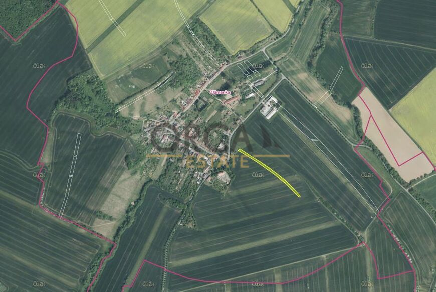 Spoluvlastnický podíl na pozemku v k.ú. Zlámanka