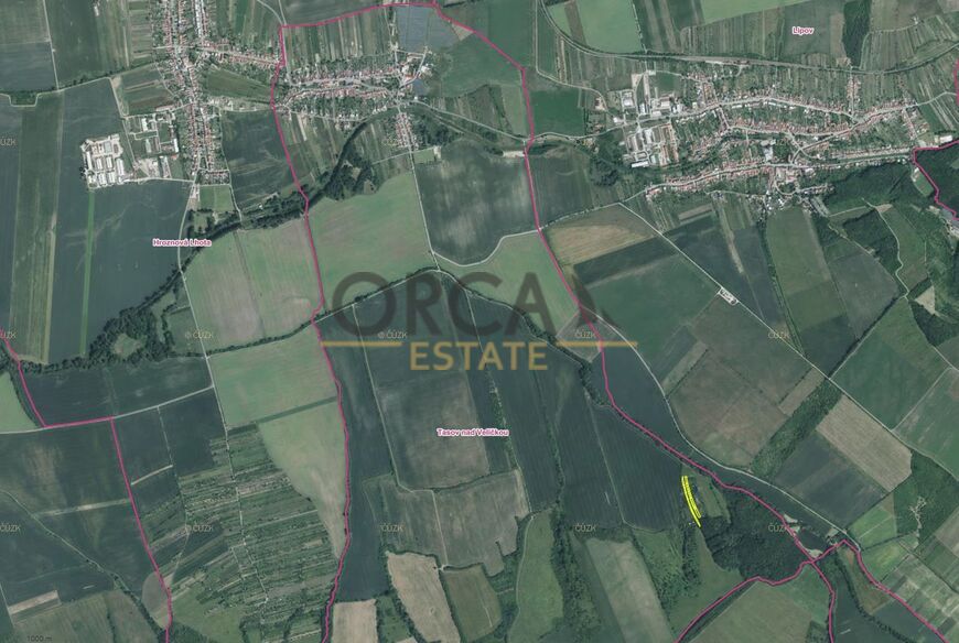 0,4 ha pozemků v k.ú. Tasov nad Veličkou