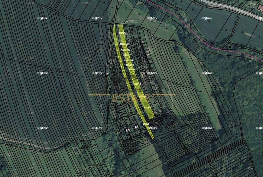 0,4 ha pozemků v k.ú. Tasov nad Veličkou