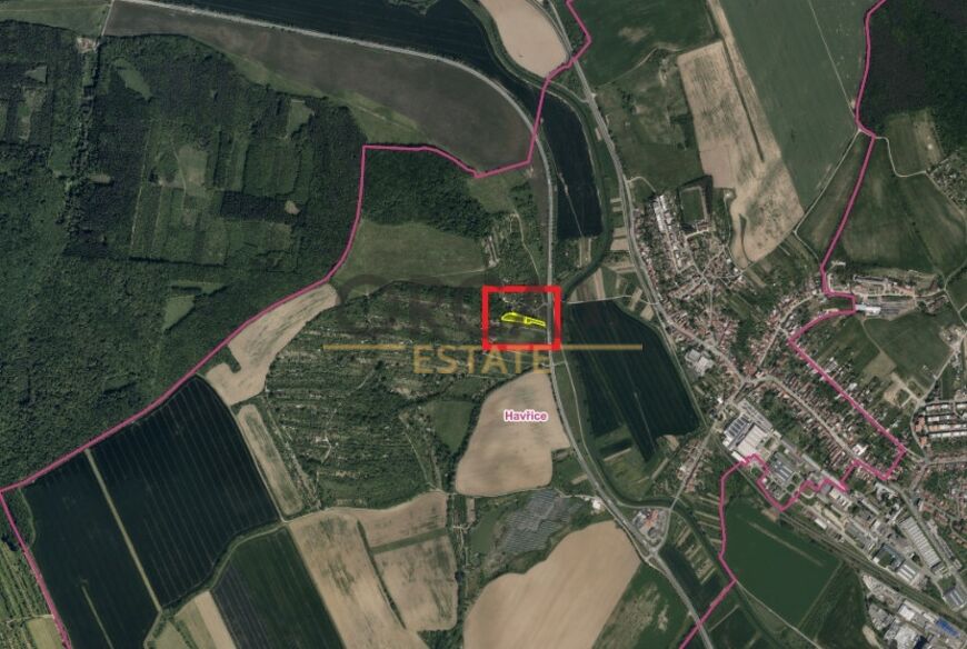 Prodej pozemků v k.ú. Havřice o výměře 2523 m2