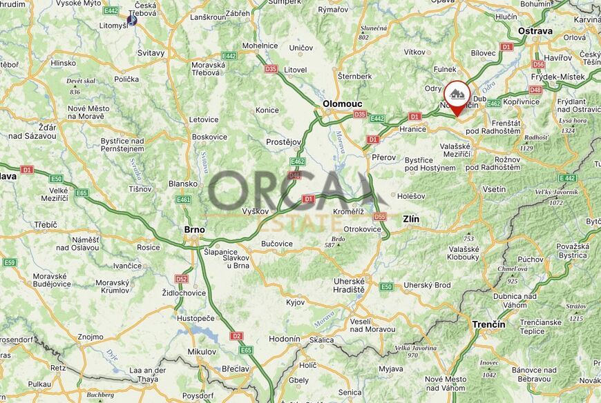 0,5 ha pozemků v k.ú. Dub u Nového Jičína