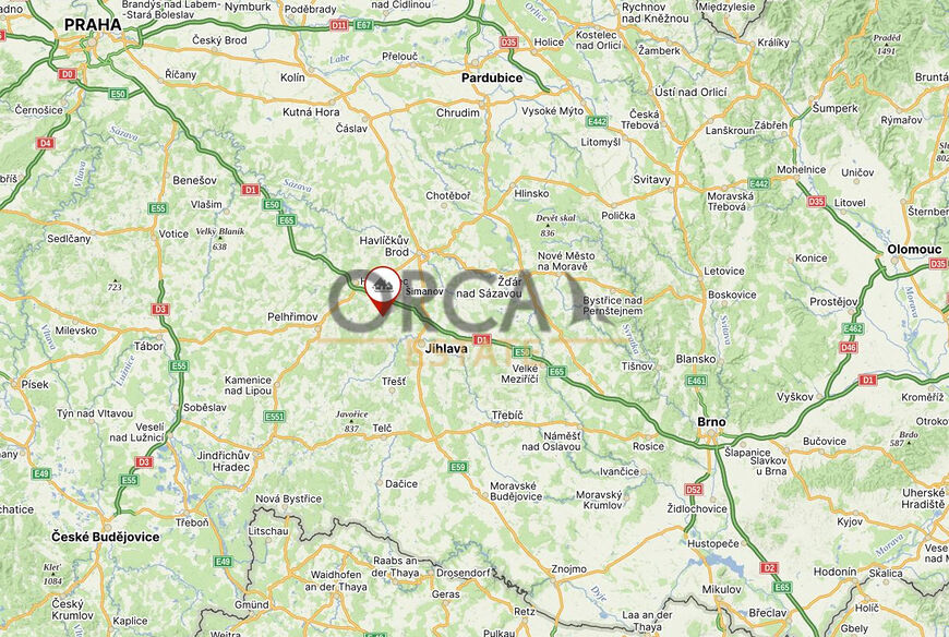 Trvalý travní porost v k.ú. Šimanov na Moravě