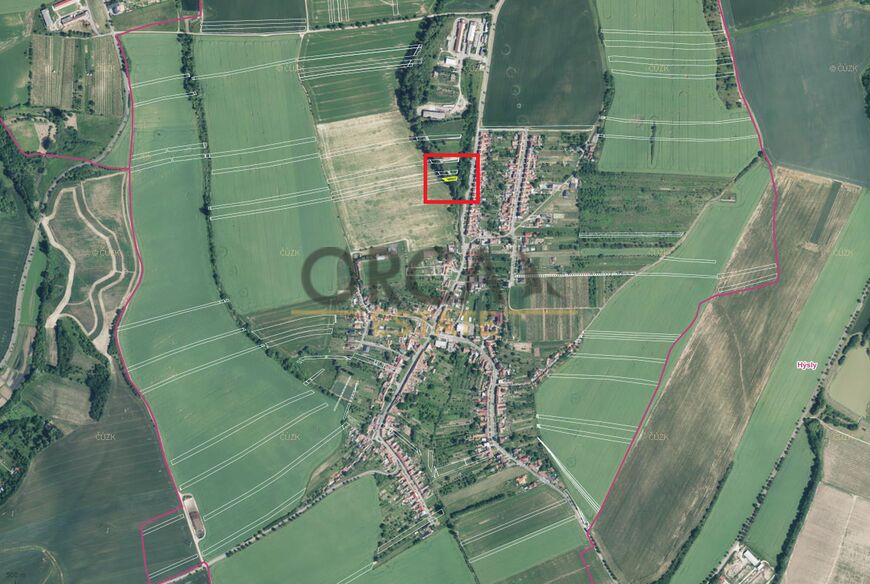 Pozemky v k.ú. Moravany u Kyjova