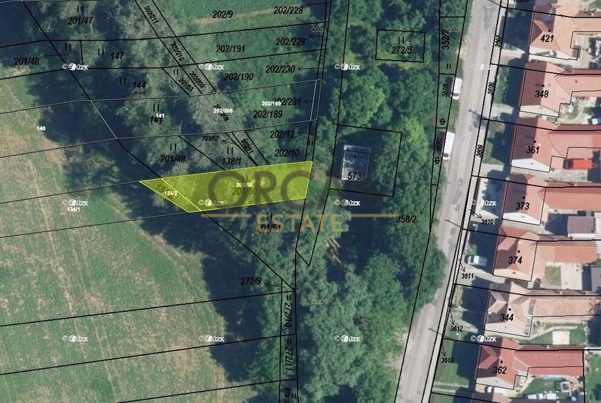 Pozemky v k.ú. Moravany u Kyjova