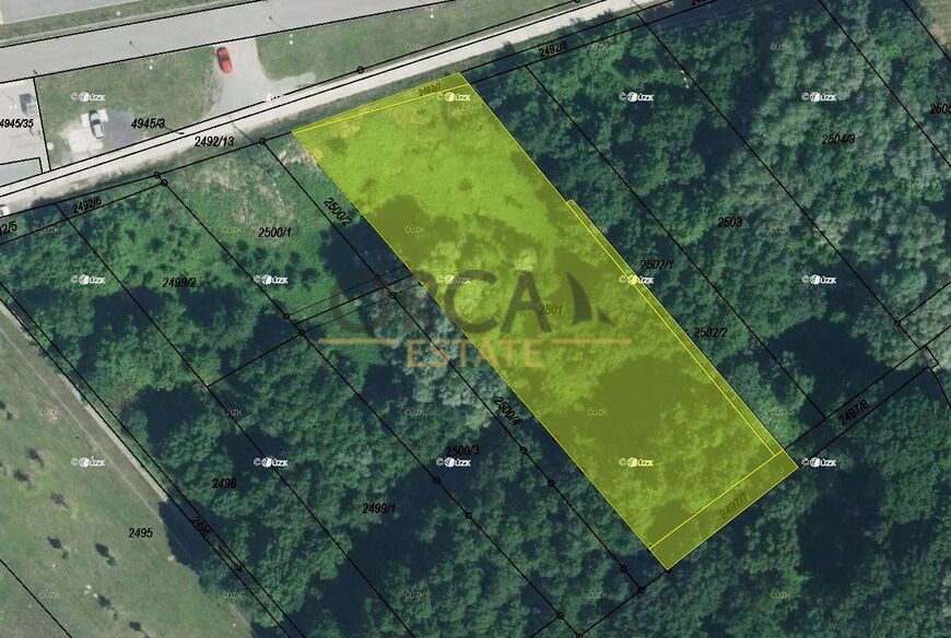 Zajímavý pozemek v k.ú. Bzenec