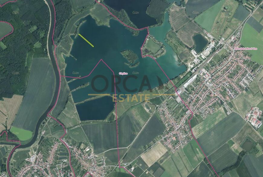 0,2 ha vodní plochy v k.ú. Chylice